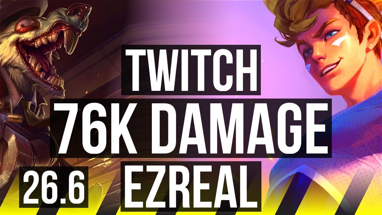 Watch Twitch & Yuumi destroy Ezreal & Nami in Challenger elo! 
Highlights: 11k gold comeback, 76K damage to champions. 
Learn what runes to use, what items to build, understand how to lane, teamfight, and outplay your opponents as #Twitch. 
/// #LeagueOfLegends high elo replay 
 
Thank you for watching! 
Did you learn something new? Share it in the comments! 
If you liked this video, please leave a thumbs up, if you disliked it, be sure to give me feedback in the comments. I appreciate your support! 
 
~~~| DOMISUMREPLAY |~~~ 
High elo replays for every role and champion. Improve your gameplay. Many uploads per day. 
 
~~~| WATCH MORE |~~~ 
Main channel: https://www.youtube.com/channel/UChkYqBSmrYsPjOTK2N4pdWg?sub_confirmation=1 
Twitch channel: https://www.youtube.com/channel/UCMDI6MH2H59R46En4_tTT_g?sub_confirmation=1 
 
More replays of: 
- Twitch vs Ezreal: https://www.youtube.com/playlist?list=PLlAqesisEnwdliePmCmIw4JtW1QHr1vbV 
- Twitch with Yuumi: https://www.youtube.com/playlist?list=PLlAqesisEnwcdHyr77qWoG8bBShjko1dQ 
- Twitch ADC: https://www.youtube.com/playlist?list=PLlAqesisEnwe_Nk2S7kjK4ag19UirbjCX 
 
~~~| MATCH INFO |~~~ 
GAME TYPE: Ranked Solo/Duo 5v5 
REGION: BR 
AVERAGE RANK: Challenger 
SEASON: Season 2026 
PATCH: 26.6 
 
~~~| SPECTATED PLAYER |~~~ 
CHAMPION: Twitch 
SKIN: Crime City Twitch 
RANK: Challenger 
RIOT ID: repri # 鴉巣生鳳 
OP.GG: https://op.gg/summoners/br/repri-%E9%B4%89%E5%B7%A3%E7%94%9F%E9%B3%B3 
RUNES: PRECISION - Lethal Tempo, Triumph, Legend: Alacrity, Coup De Grace; SORCERY - Axiom Arcanist, Gathering Storm (Attack Speed + Adaptive Force + Health) 
 
~~~| OPPONENT |~~~ 
CHAMPION: Ezreal 
SKIN: Striker Ezreal 
RANK: Challenger 
RUNES: PRECISION - Lethal Tempo, Presence Of Mind, Legend: Haste, Cut Down; INSPIRATION - Cash Back, Triple Tonic (Attack Speed + Adaptive Force + Health) 
 
I am not one of the summoners playing in the matches uploaded to this channel, so I am unfortunately unable to answer questions about decisions made by the summoners in the game. 
 
played at 2026-03-24 16|30|34 (CET); rec on sd-banana at 2026-03-27 14|04|59 (CET); mtdt at 2026-03-27 14|53|33 (CET); BR-3221614772-ADC-RED