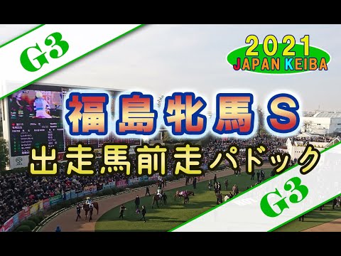 【競馬パドック】福島牝馬S前走パドック（2021年）
