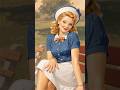 Girl animation- wetpaint #aesthetic #stylized #flirty #sensual #playful #pinupstyle #aiart