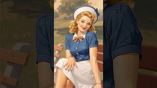 Girl animation- wetpaint #aesthetic #stylized #flirty #sensual #playful #pinupstyle #aiart