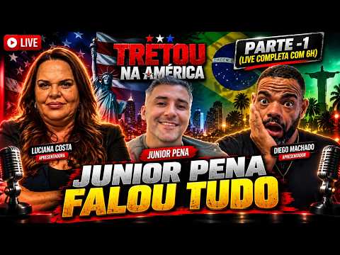 JÚNIOR PENA QUEBROU O SILÊNCIO! Conta Sua Versão e Revela Bastidores das Polêmicas nos EUA | PARTE 1
