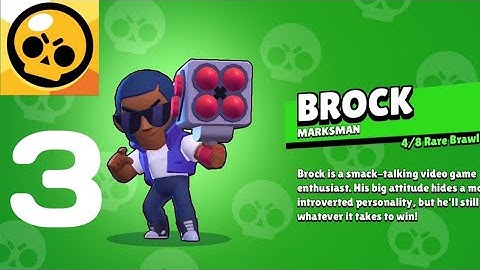 Brawl Stars - Gameplay Walkthrough Part 3 - BROCK (iOS, Android)