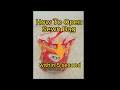 How to Open a Rice Bag/ Sewn Bag