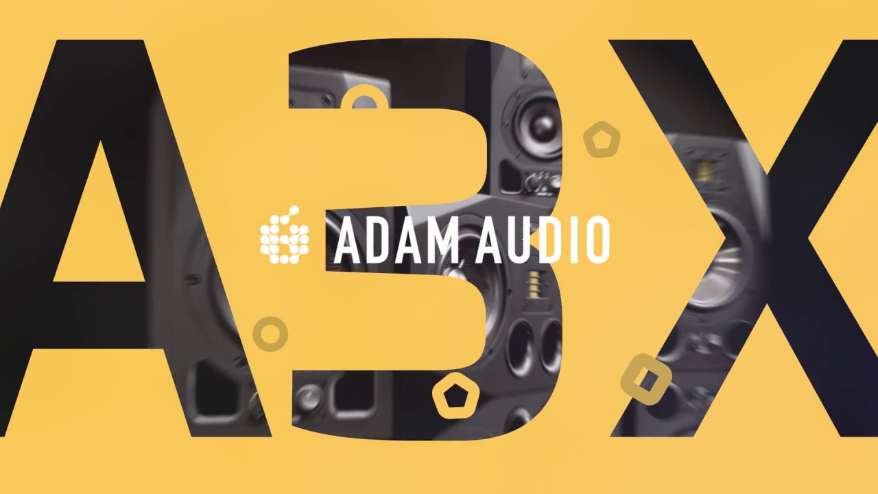 ADAM AUDIO A3X Studijas Monitori
