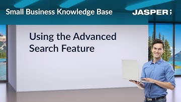 Jasper PIM - Advanced Search