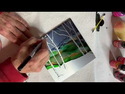 How Do You Use Alcohol Inks On Aluminum