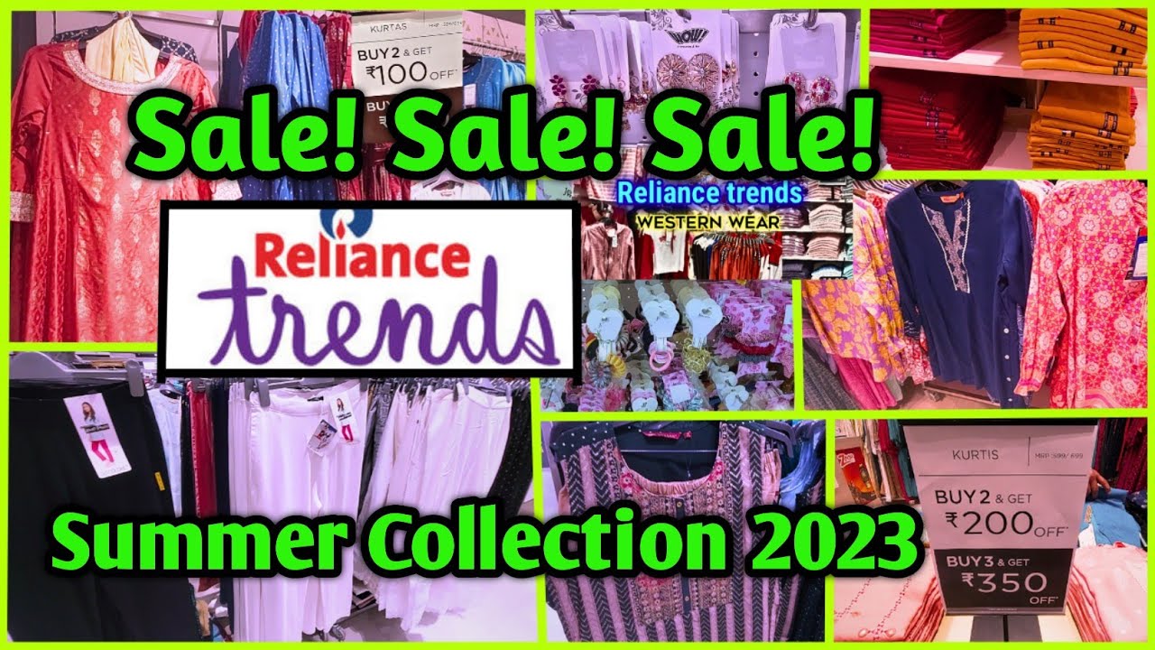 Reliance Trends New Collection 2023Reliance Trends Offers TodayTrends