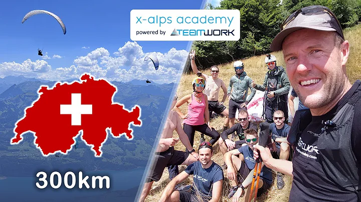 Hike & Fly from South to North Switzerland with X-Alps Academy (Chrigel Maurer)