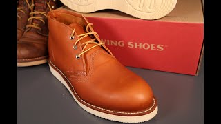 The CLASSIC: Red Wing CHUKKA 3140