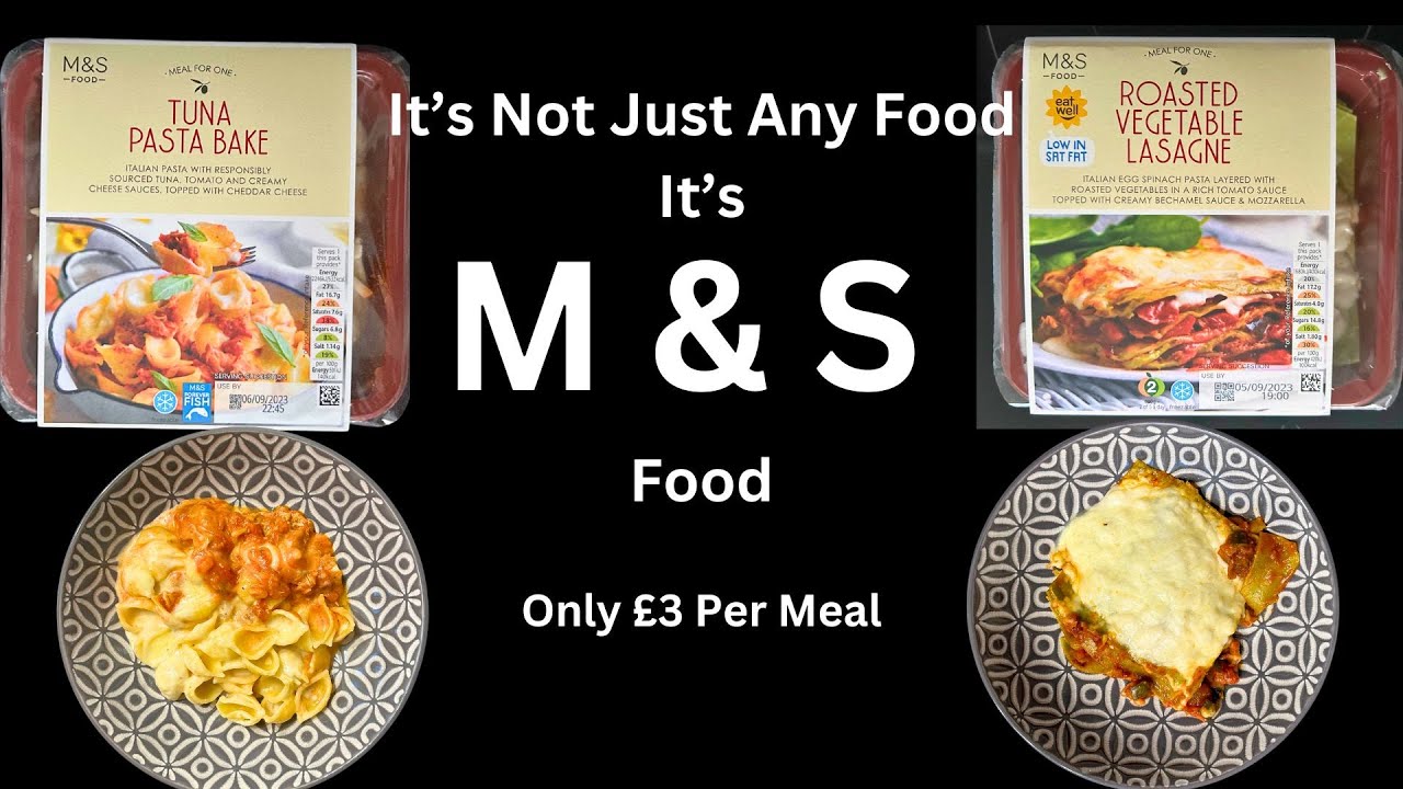 It's M&S FOOD Only £3.00 per meal YouTube
