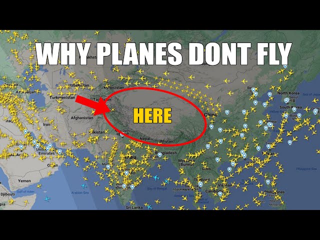 Why planes don't fly over these locations | Secret Revealed class=