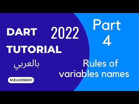 Dart Variable name Rules