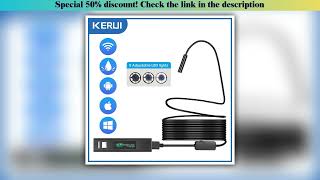 Slide KERUI Mini Endoscope Camera WiFi Micro USB Connector Camera for IOS Android PC Soft Inspectio screenshot 3