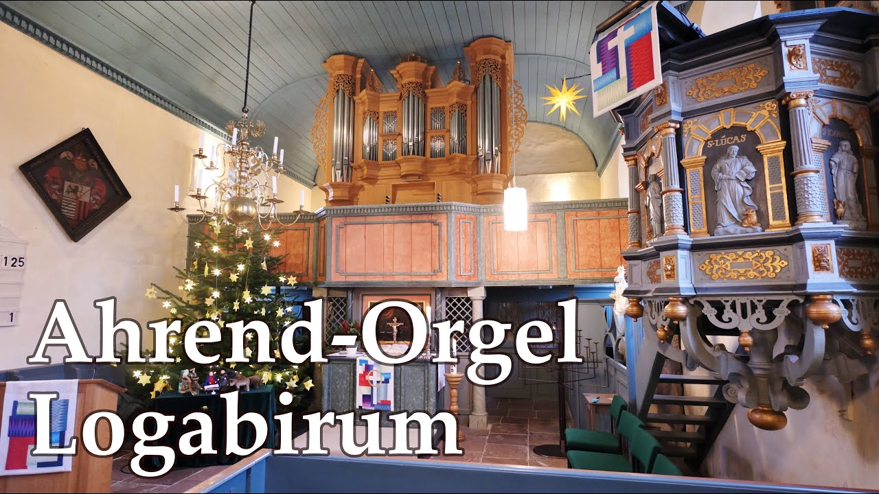 Orgelvorstellung: Ahrend-Orgel in Logabirum | Gregor Engelhardt