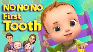 no no song first tooth baby ronnie nursery rhymes kids songs baby cartoons videogyan