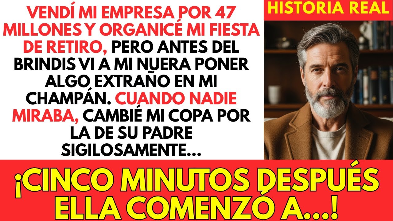 En Mi Jubilación, Mi Nuera Puso Veneno En Mi Copa — ¡Cambié Los Vasos!