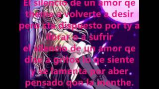 Video thumbnail of "el silencio de un amor mc aese letra"