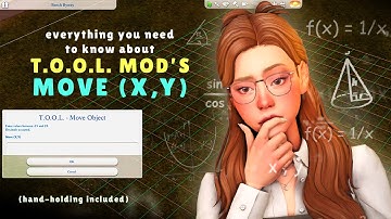 How to use move (x,y) 📈 | T.O.O.L. Mod Tutorial | The Sims 4