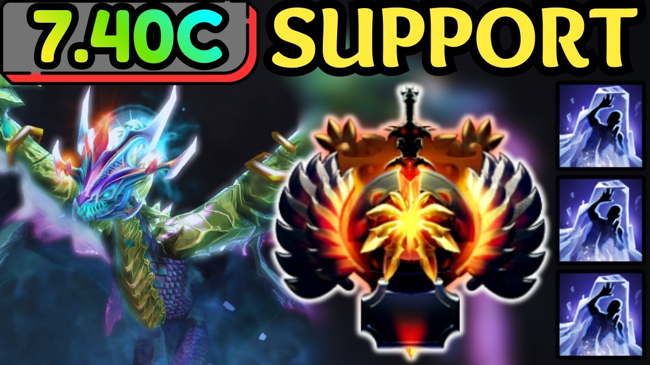 🔥 WINTER WYVERN POS 5 IS BROKEN?! ONE CURSE = TEAM KILLS ITSELF | DOTA 2 🔥