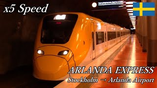 x5 ARLANDA EXPRESS Swedish High-Speed Airport Railway