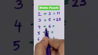 Only Genius Can Solve This Maths Puzzle 🤯 | Brain Teaser Challenge #challenge #puzzle #math #shorts
