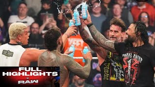 Wwe Raw Monday Night 24 Nov 2025 Full Show Highlights - Wwe Raw Highlights 11242025