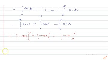 `int_0^(2pi)(sinx+|sinx|)dx` is equal to