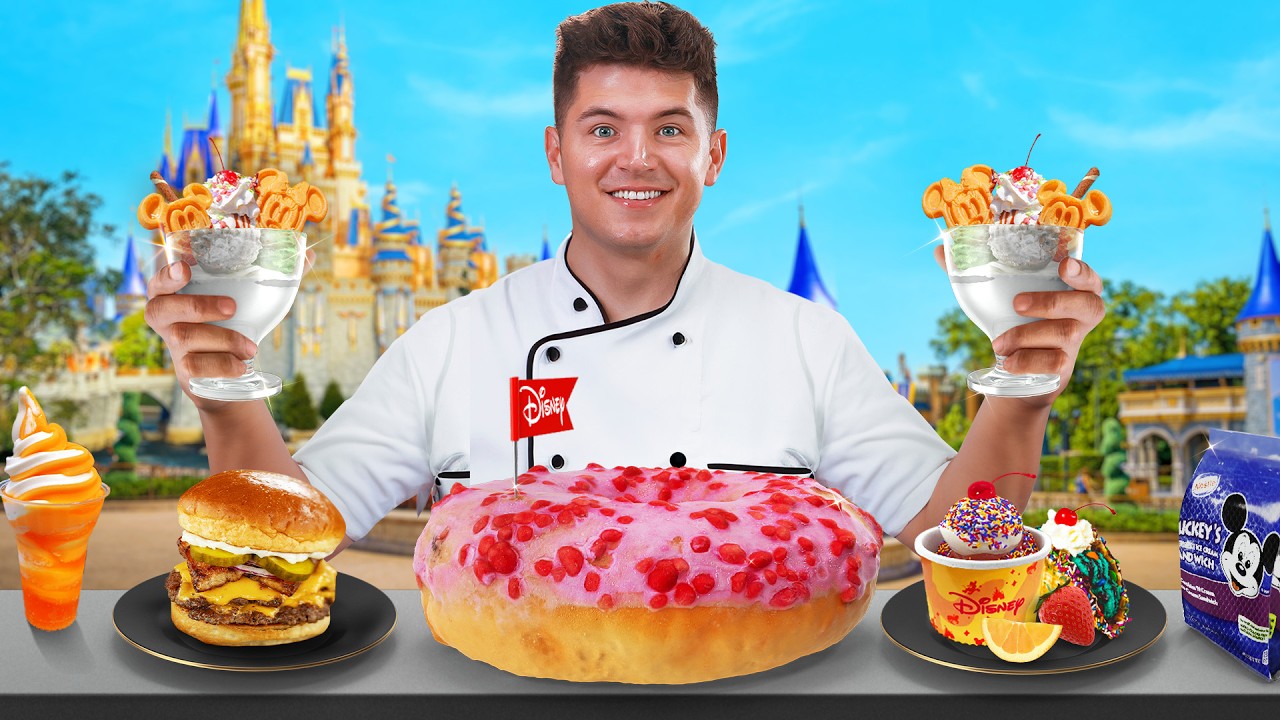 ⁣I Tasted Every Food At Disneyland