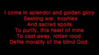Behemoth - Defiling Morality Ov Black God Lyrics