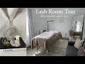 LASH ROOM TOUR | MINIMALIST LASH ROOM TOUR | LASH ROOM DECOR IDEA 2021