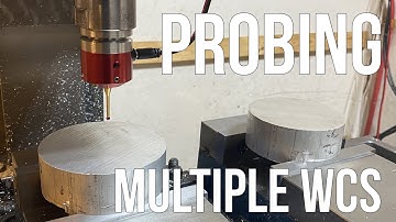 Probing Multiple WCS with Drewtronics S5000LED TTS on PM30-MV & Centroid Acorn CNC Control