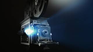 Old Film Projector - Video Effect Source Background Video No Copyright Video