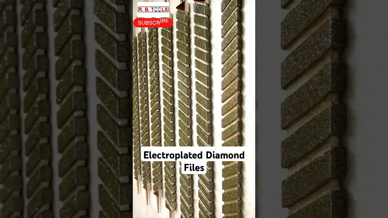 Electroplated Diamond Files 