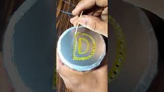 Satisfying D Design Making With Relaxing Aluminum Paper Asmr