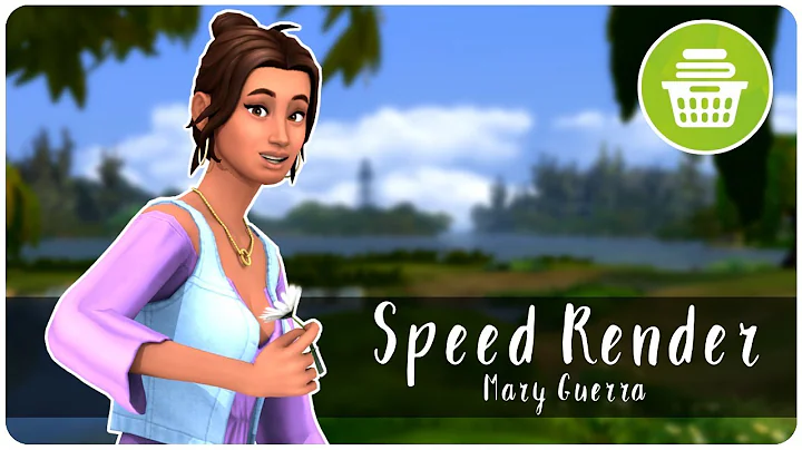 The Sims 4 Speed Render | Mary Guerra