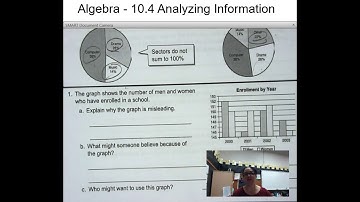 Beg. Algebra 10.4 Misleading Graphs and Statistics