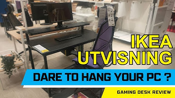 IKEA UTVISNING Gaming desk quick review, new 2024