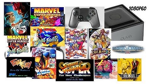 Classic Arcade 2d Fighting Games Running On The Ouya Console