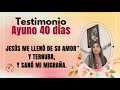 JESÚS ME LLENÓ DE SU AMOR Y TERNURA, Y SANÓ MI MIGRAÑA. @MisionRuah​