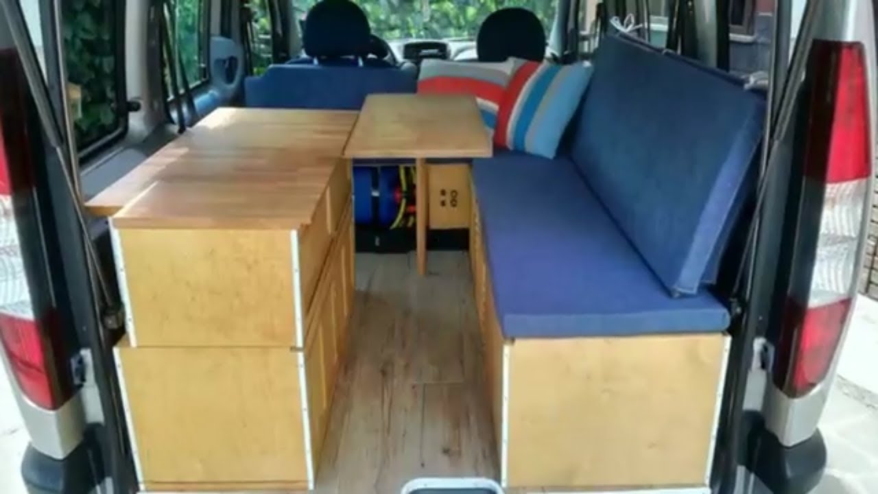 Camper Kit Fiat Doblo Mk1 Youtube