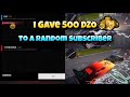 This Random Subscriber Won 500 DZO From Me | Drive Zone Online