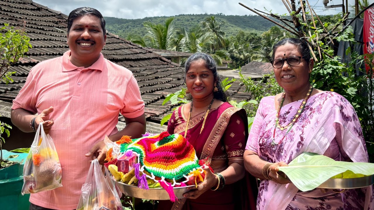गणपती बाप्पाच्या पूजेची तयारी आणि मोदक Ganpati Festival 🥰| कोकणातील गणेशोत्सव | S For Satish | Kokan