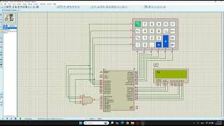 ATmega32 Scientific Calculator Simulation | Proteus + CodeVisionAVR screenshot 4