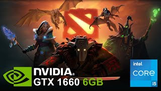 GTX 1660 6GB   i5 9400f   16GB RAM Test in Dota 2 (1080p)