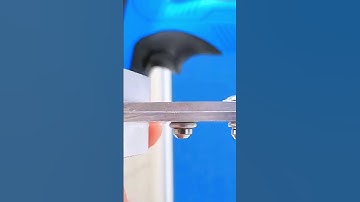 Countersunk steel structure rivet riveting effect display, after riveting flat and not protruding