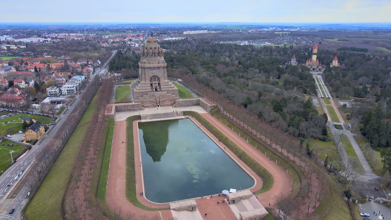 Napoleon's Monument Battle of the Nations # Scenic Lecture in 4k UHD 2021 Völkerschlachtdenkmal
