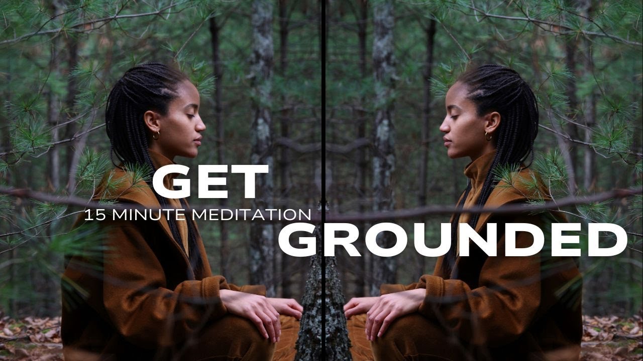 15 Minute Guided Meditation For Grounding & Stress Reduction - YouTube