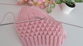 YENİ Örgü Modeli ✅️ Yelek Hırka Şal İçin Kolay Örgü Modeli ✅️ Knitting Crochet.