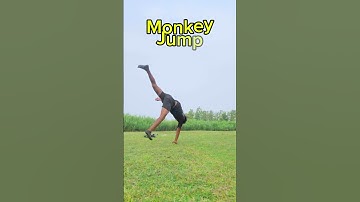 How to do monkey jump #tutorial ✅✅ #practice  easy trick #flip