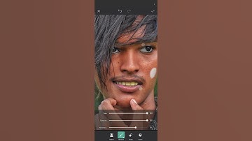best photo edit ll autodesk sketchbook face smooth ll tutorial editing ll #youtubeshorts